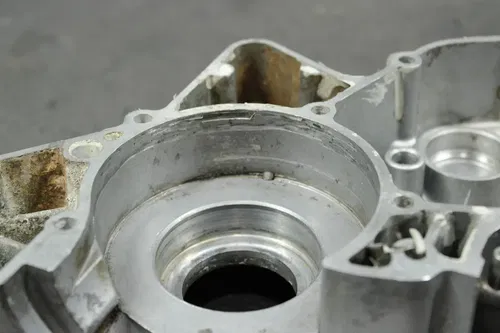 1989 YAMAHA YZ125 OEM LEFT RIGHT ENGINE MOTOR CRANKCASE CRANK CASES BLOCK
