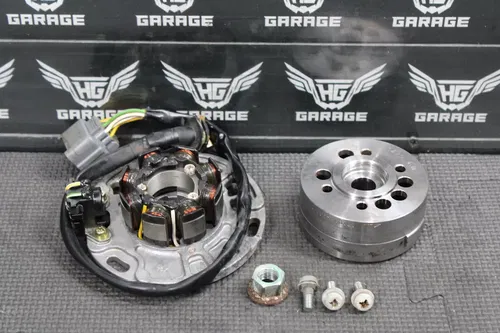 2003 KAWASAKI KX250 OEM STATOR MAGNETO ROTOR FLYWHEEL 21003-1400 21007-1425