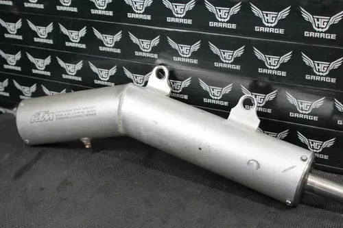 1999 KTM 200 250 300 EXC OEM MUFFLER EXHAUST SILENCER SLIP ON PIPE 52305082000