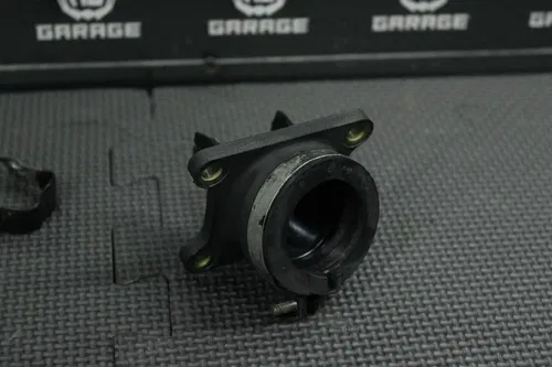 2017 KAWASAKI KX100 KX85 OEM INTAKE REED BLOCK ASSEMBLY CARBON REEDS NICE!