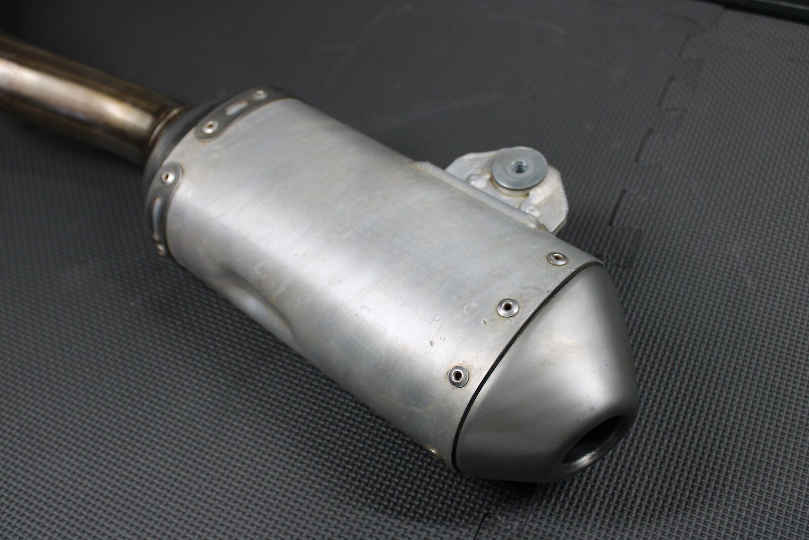 2009 YAMAHA YZ450F OEM MUFFLER EXHAUST SILENCER SLIP ON PIPE