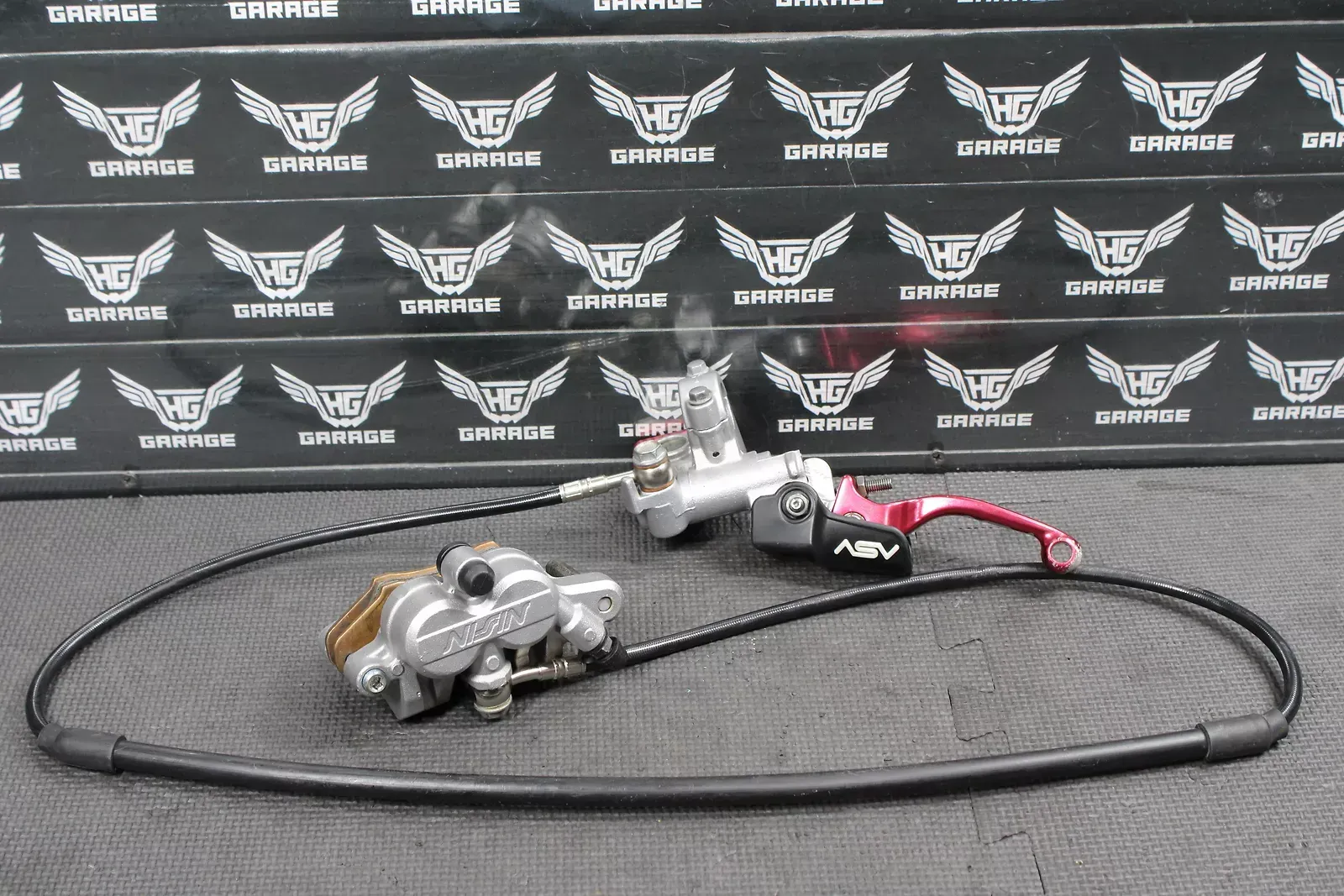 2003 KAWASAKI KX250 OEM NISSIN FRONT BRAKE CALIPER MASTER CYLINDER 43015-0167