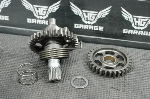 2005 HONDA 04-09 CRF250R OEM KICKSTART KICK STARTER MECHANISM SHAFT W IDLER GEAR