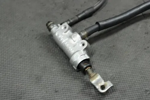 1999 HONDA CR125R CR250R OEM REAR BACK BRAKE MASTER CYLINDER W RESERVOIR