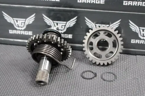 2015 YAMAHA YZ450F YZ450FX OEM KICKSTART KICK START SHAFT W IDLER GEAR