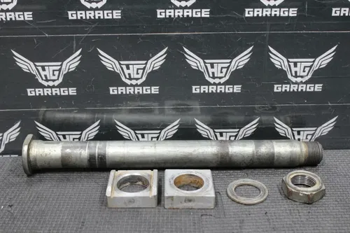 2005 HONDA CRF250R OEM REAR AXLE BACK WHEEL RIM PIVOT BOLT AXEL 42301-KZ4-J40