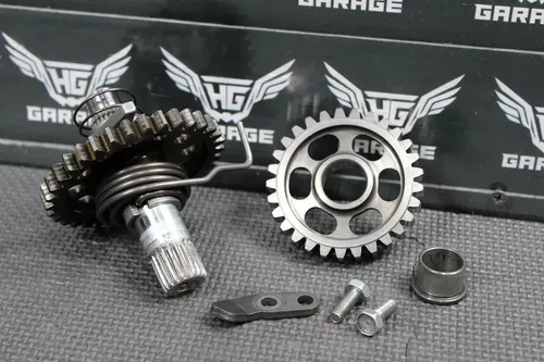 2003 HONDA CRF450R OEM KICKSTART KICK START SHAFT W IDLER GEAR