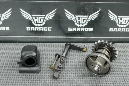 1995 KAWASAKI KX125 OEM ENGINE POWERVALVE EXHUAST VALVE LINKAGE GOVERNOR