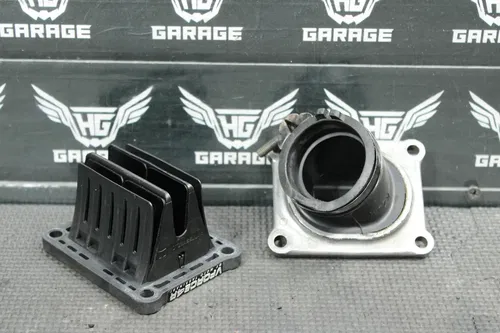 1999 HONDA CR125R VFORCE 4R INTAKE REED BLOCK ASSEMBLY 14100-KZ4-J11 16221-KZ4-A