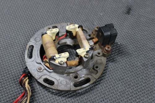 MLKページ 1992 KAWASAKI KX250 OEM STATOR MAGNETO ROTOR FLYWHEEL 21003