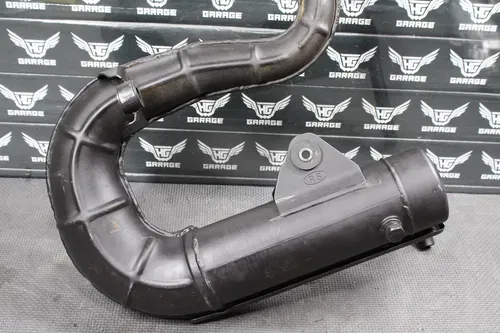 2004 SUZUKI QUADRUNNER 80 87-06 QUADSPORT OEM EXHAUST PIPE MUFFLER SLIP ON NICE!