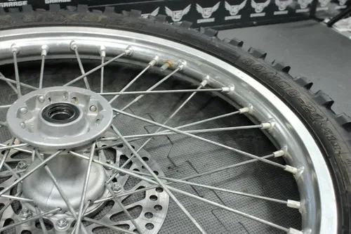 2005 HONDA CRF250R CRF450R OEM 21"X1.60" FRONT WHEEL RIM HUB 44650-MEN-000