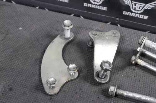 2014 KAWASAKI 2013 KX250 13-16 KX250F OEM ENGINE MOTOR MOUNT STAY BRACKETS