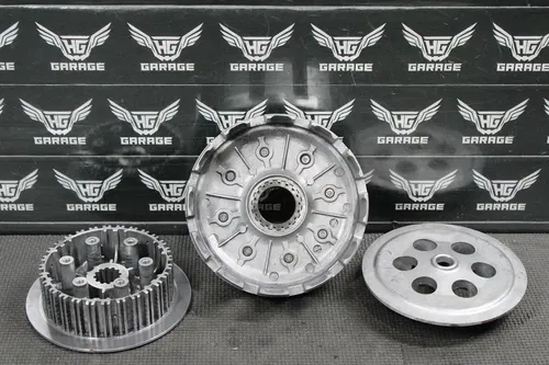 1997HONDA 1997 CR250 92-99 CR250R OEM COMPLETE CLUTCH BASKET HUB INNER HUB BOSS