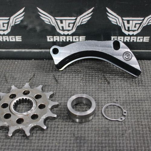 2008 SUZUKI RMZ250 MOOSE RACING BILLET MOTOR ENGINE FRONT SPROCKET COVER