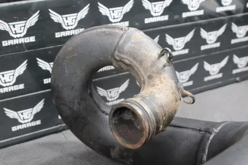 2002 SUZUKI RM250 OEM EXHAUST PIPE CHAMBER HEADER 14310-37F10