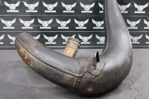 2002 SUZUKI RM250 OEM EXHAUST PIPE CHAMBER HEADER 14310-37F10