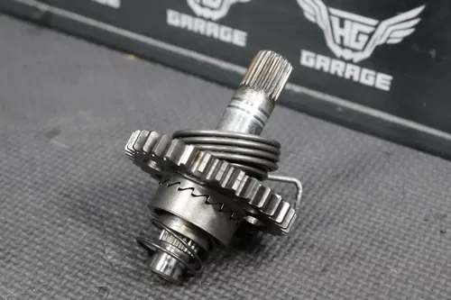 2007 HONDA CRF250R OEM KICKSTART KICK START SHAFT W IDLER GEAR 28210-KRN-670