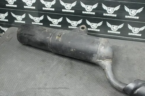 1997 HONDA XR100R XR80R OEM EXHAUST PIPE CHAMBER SILENCER PIPE 18300-GN1-761