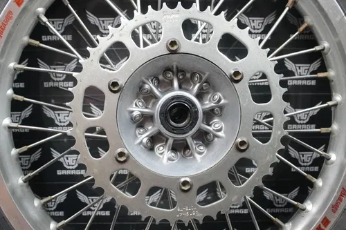 1998 KAWASAKI 97-05 KDX220R KDX200 18 X 2.15 OEM REAR BACK WHEEL RIM HUB TIRE