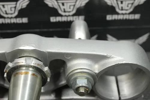 2014 HONDA CRF450R 14-16 OEM FRONT FORKS LOWER UPPER TRIPLE TREE STEM CLAMP.