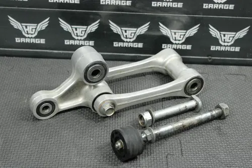 2006 06-08 HONDA CRF450R OEM REAR SHOCK LINKAGE LINKS 52465-MEN-710 NICE!