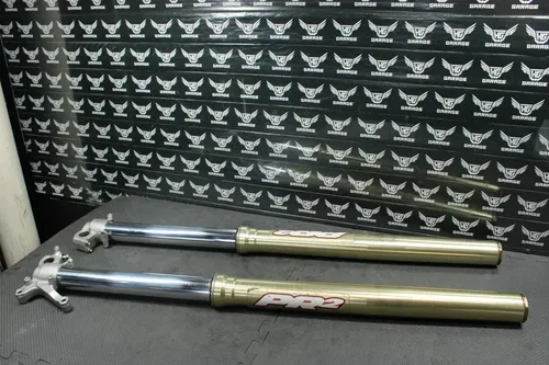 2007 SUZUKI 05-07 RMZ450 OEM 47MM RIGHT LEFT FRONT SUSPENSION FORKS SHOCKS