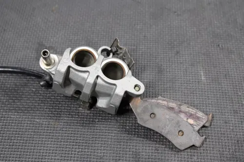 2003 KAWASAKI KX250 2T OEM FRONT BRAKE CALIPER AFTERMARKET MASTER CYLINDER NICE!