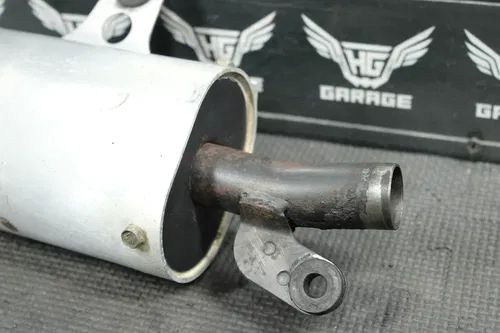 1998 SUZUKI RM80 OEM MUFFLER EXHAUST SILENCER SLIP ON PIPE 14330-03B00