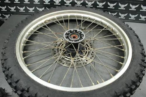 1987 HONDA XR250R OEM 21"x1.60" FRONT WHEEL RIM HUB ASSEMBLY 44601-MG2-830