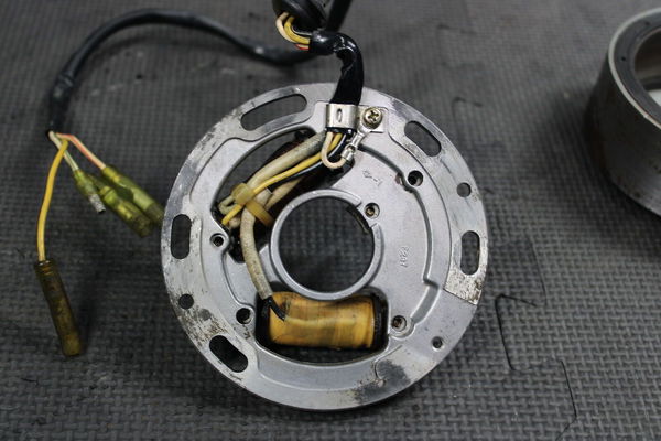 1991 KAWASAKI KDX250 OEM STATOR MAGNETO ROTOR FLYWHEEL 21003 1991 KAWASAKI KDX250 OEM STATOR MAGNETO ROTOR FLYWHEEL 21003