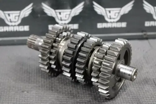 1997 SUZUKI RM125 MODEL V OEM ENGINE TRANSMISSION COUNTERSHAFT DRIVE SHAFT GEARS
