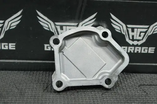 2005 HONDA CR125R ENGINE CYLINDER JUG LEFT SIDE COVER POWER VALVE 12107-KSR-730