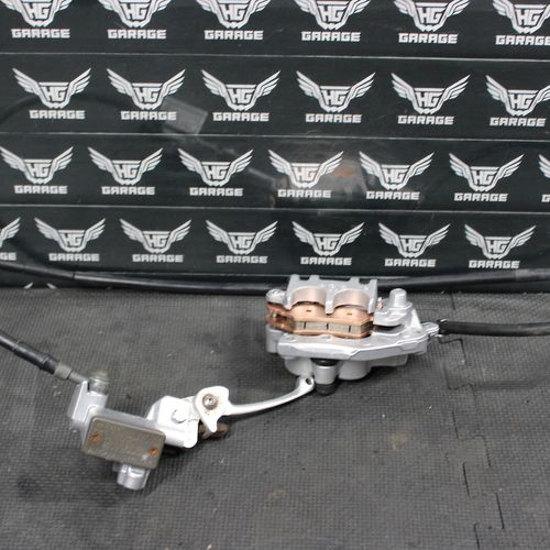 2007 YAMAHA YZ450F OEM NISSIN FRONT BRAKE CALIPER MASTER CYLINDER ASSEMBLY