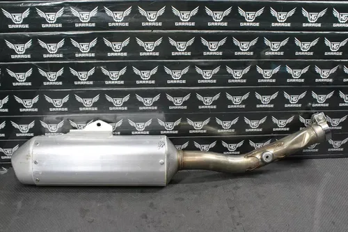 2009 KAWASAKI KX250F OEM MUFFLER EXHAUST SILENCER SLIP ON PIPE 18100-0084