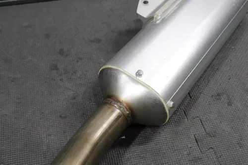 2009 KAWASAKI KX250F OEM MUFFLER EXHAUST SILENCER SLIP ON PIPE 18100-0084