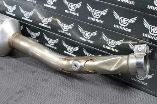 2009 KAWASAKI KX250F OEM MUFFLER EXHAUST SILENCER SLIP ON PIPE 18100-0084