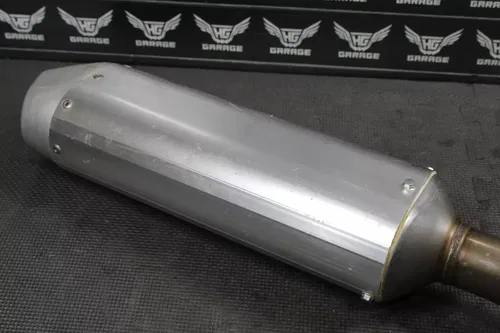 2009 KAWASAKI KX250F OEM MUFFLER EXHAUST SILENCER SLIP ON PIPE 18100-0084