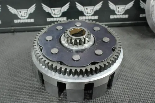 2004 YAMAHA WR450F-YZ450F OEM COMPLETE CLUTCH BASKET PRESSURE PLATE HUB ASSEMBLY