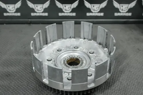 2004 YAMAHA WR450F-YZ450F OEM COMPLETE CLUTCH BASKET PRESSURE PLATE HUB ASSEMBLY