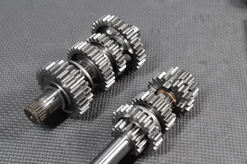 2009 HONDA CRF150RB OEM ENGINE TRANSMISSION ASSEMBLY GEARS SHIFT DOGS FORKS