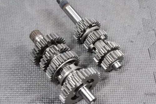 2009 HONDA CRF150RB OEM ENGINE TRANSMISSION ASSEMBLY GEARS SHIFT DOGS FORKS