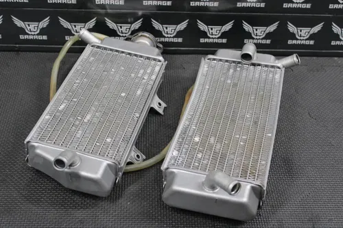 2006 06-08 HONDA CRF450R OEM LEFT RIGHT ENGINE MOTOR COOLING COOLER RADIATOR