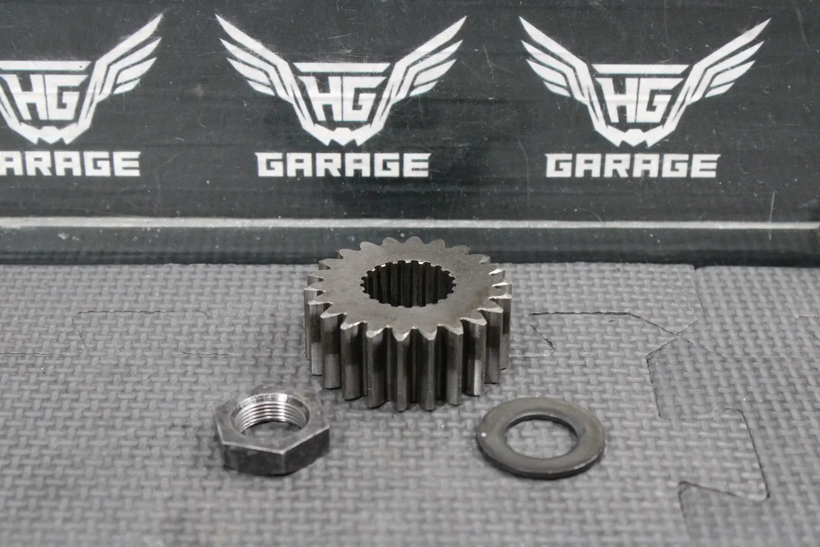 1986 86-94 KAWASAKI KDX200 OEM ENGINE CRANKSHAFT PRIMARY GEAR CON ROD 13097-1157