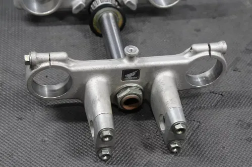 2008 HONDA CRF150R CRF150RB OEM FRONT FORKS LOWER UPPER TRIPLE TREE CLAMP