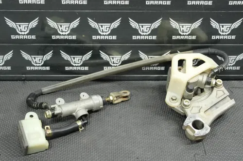 2004 KAWASAKI 04-05 KDX220R OEM NISSIN REAR BACK BRAKE CALIPER MASTER CYLINDER