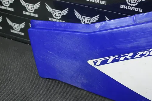 2006 03-06 YAMAHA TTR250 OEM LEFT SIDE PANEL FAIRINGS COWLS NICE!