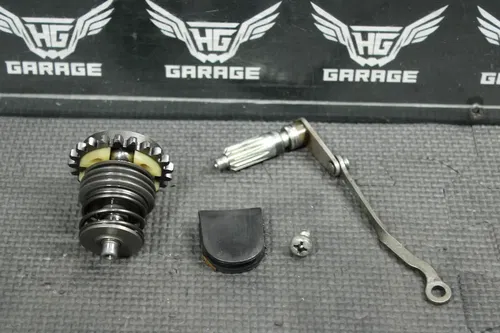 1999 HONDA CR125R OEM ENGINE POWERVALVE EXHUAST VALVE LINKAGE GOVERNOR