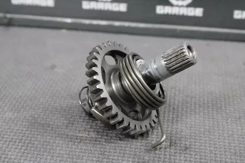 04-09 HONDA CRF250R OEM KICKSTART KICK START SHAFT W IDLER GEAR 28210-KRN-670