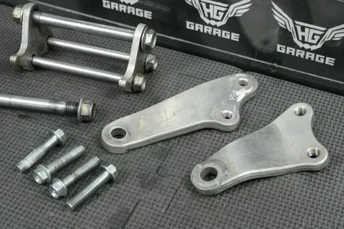 2009 KAWASAKI KX250F OEM ENGINE MOTOR MOUNT STAY BRACKETS 32190-0392